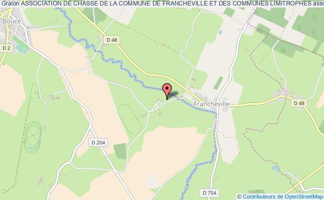 plan association Association De Chasse De La Commune De Francheville Et Des Communes Limitrophes Francheville