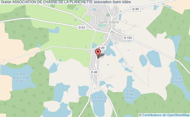plan association Association De Chasse De La Planchette Saint-Viâtre