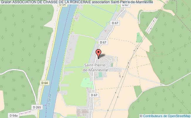 plan association Association De Chasse De La Ronceraie Saint-Pierre-de-Manneville