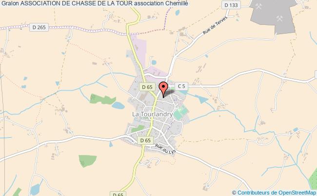 plan association Association De Chasse De La Tour La    Tourlandry