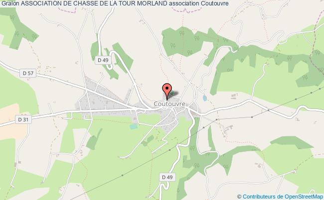 plan association Association De Chasse De La Tour Morland Coutouvre