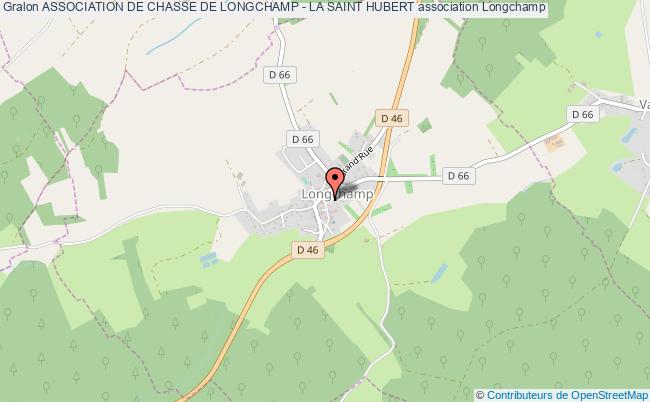 plan association Association De Chasse De Longchamp - La Saint Hubert Longchamp