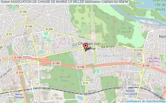 plan association Association De Chasse De Marne La Vallee Champs-sur-Marne