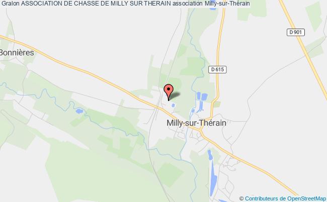 plan association Association De Chasse De Milly Sur Therain Milly-sur-Thérain