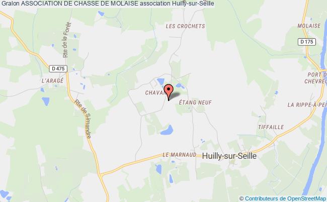 plan association Association De Chasse De Molaise Huilly-sur-Seille
