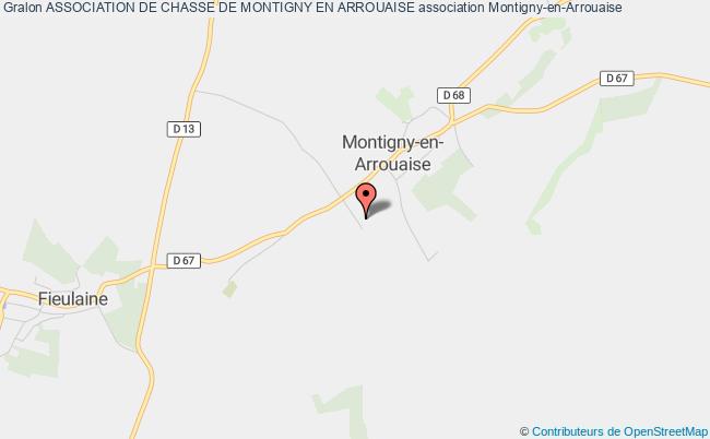 plan association Association De Chasse De Montigny En Arrouaise Montigny-en-Arrouaise