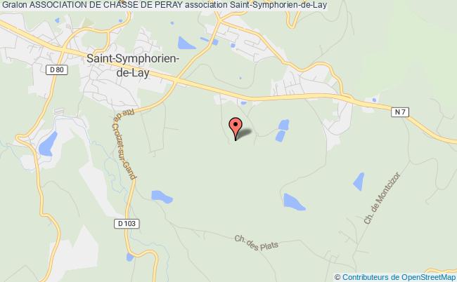 plan association Association De Chasse De Peray Saint-Symphorien-de-Lay