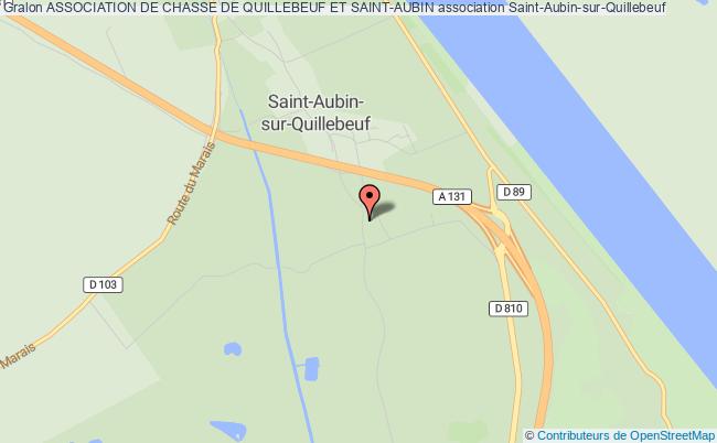 plan association Association De Chasse De Quillebeuf Et Saint-aubin Saint-Aubin-sur-Quillebeuf