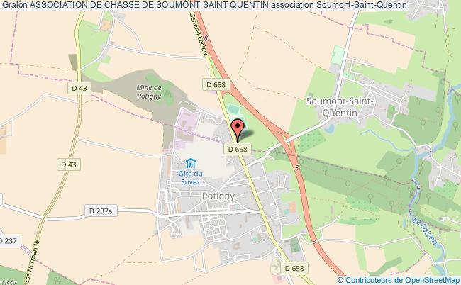 plan association Association De Chasse De Soumont Saint Quentin Soumont-Saint-Quentin