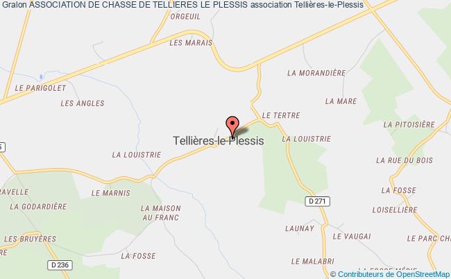 plan association Association De Chasse De Tellieres Le Plessis Tellières-le-Plessis