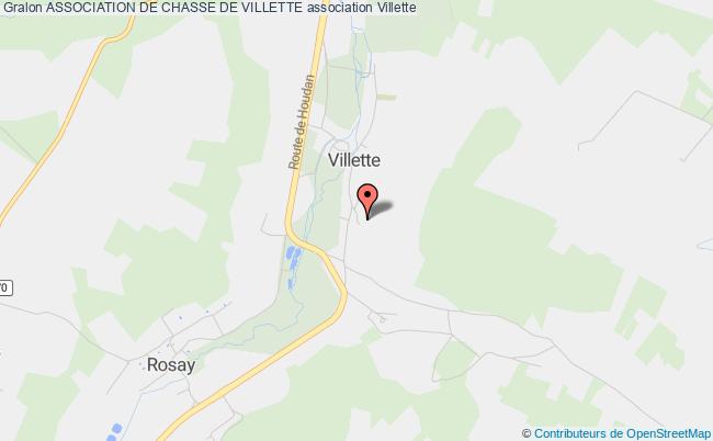 plan association Association De Chasse De Villette Villette