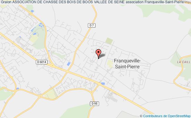 plan association Association De Chasse Des Bois De Boos VallÉe De Seine Franqueville-Saint-Pierre