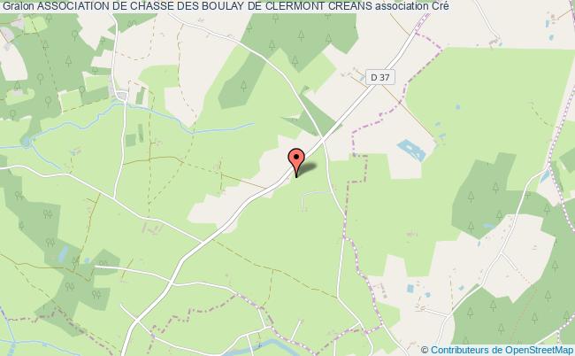 plan association Association De Chasse Des Boulay De Clermont Creans Cré
