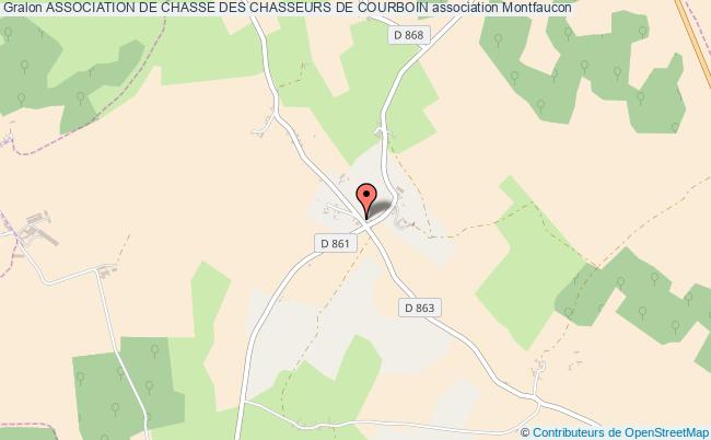 plan association Association De Chasse Des Chasseurs De Courboin Montfaucon