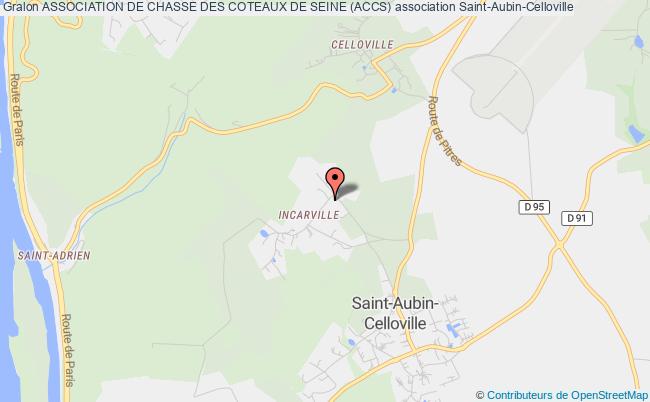 plan association Association De Chasse Des Coteaux De Seine (accs) Saint-Aubin-Celloville