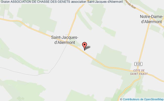 plan association Association De Chasse Des Genets Saint-Jacques-d'Aliermont