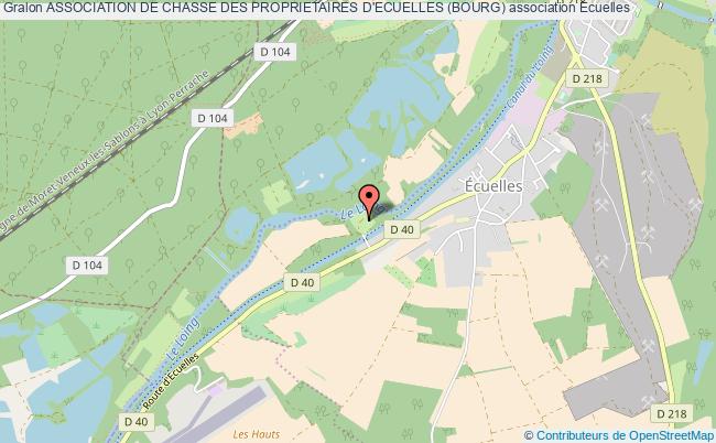 ASSOCIATION DE CHASSE DES PROPRIETAIRES D'ECUELLES (BOURG)