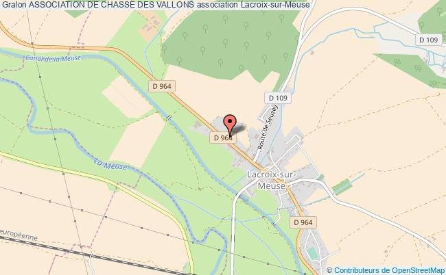 plan association Association De Chasse Des Vallons Lacroix-sur-Meuse