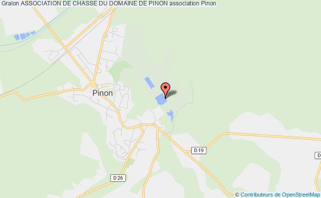plan association Association De Chasse Du Domaine De Pinon Pinon