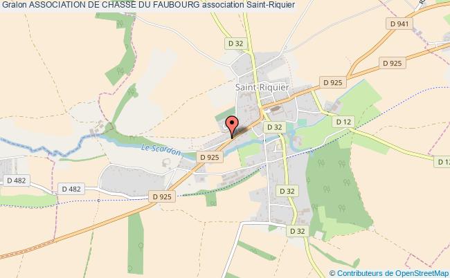 plan association Association De Chasse Du Faubourg Saint-Riquier