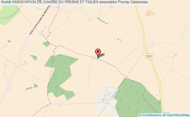 plan association Association De Chasse Du Fresne Et Tiques Prunay-Cassereau