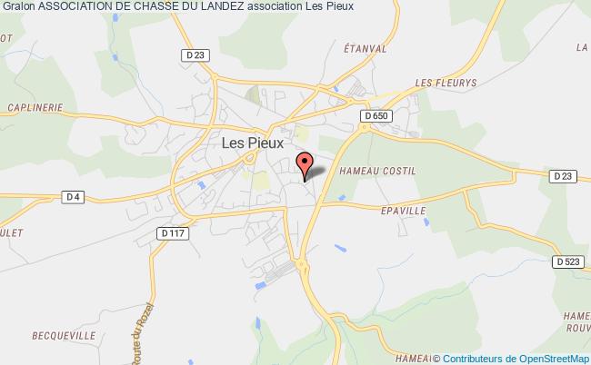 plan association Association De Chasse Du Landez Les Pieux