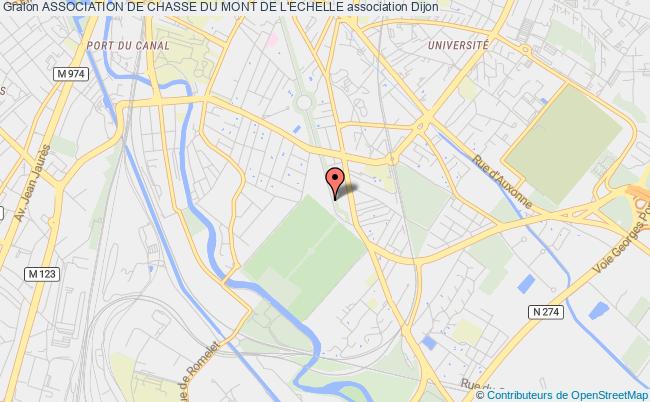 plan association Association De Chasse Du Mont De L'echelle Dijon