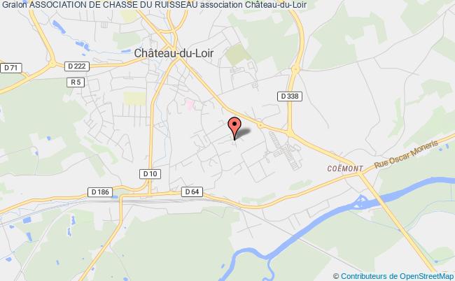 plan association Association De Chasse Du Ruisseau Montval-sur-Loir
