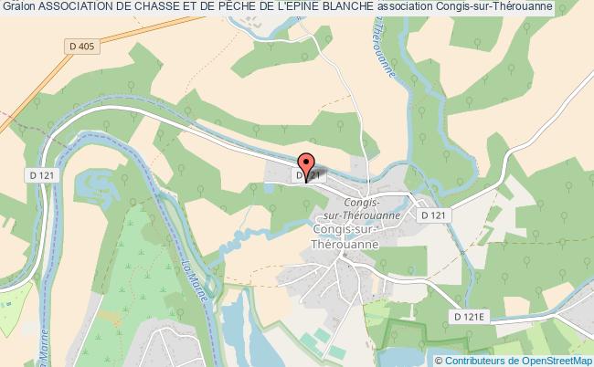 plan association Association De Chasse Et De PÊche De L'epine Blanche Congis-sur-Thérouanne