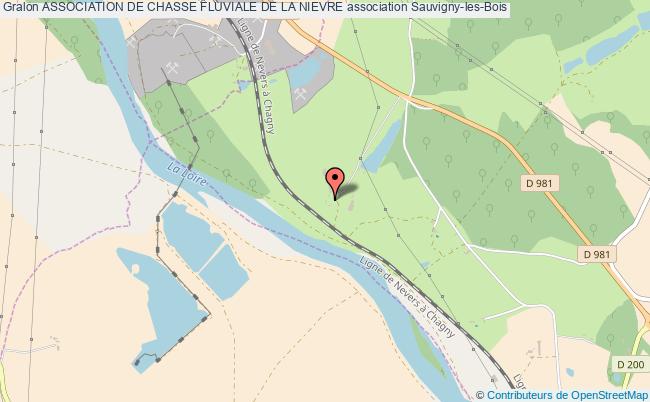 plan association Association De Chasse Fluviale De La Nievre Sauvigny-les-Bois