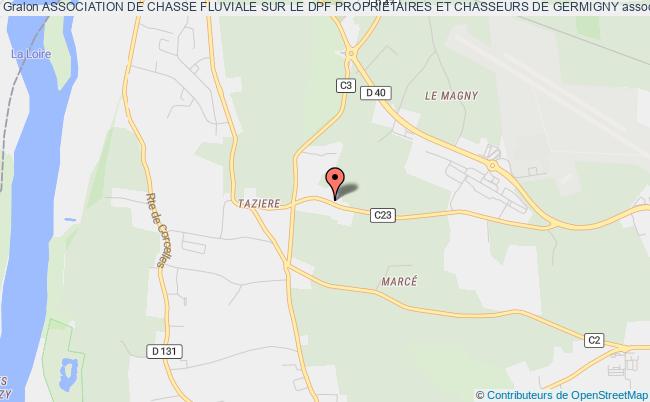 plan association Association De Chasse Fluviale Sur Le Dpf Proprietaires Et Chasseurs De Germigny Marzy