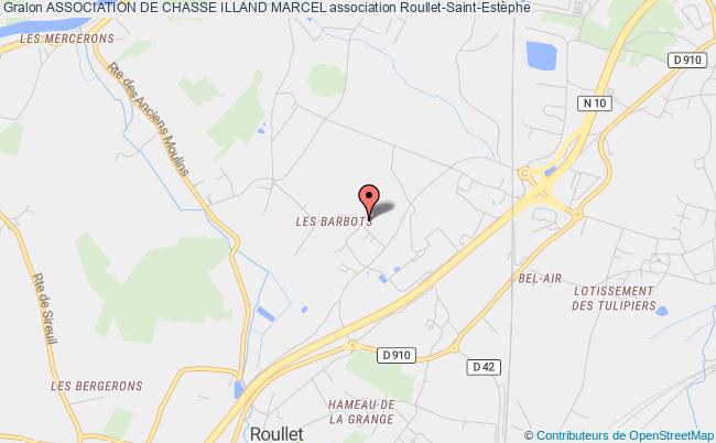 plan association Association De Chasse Illand Marcel Roullet-Saint-Estèphe