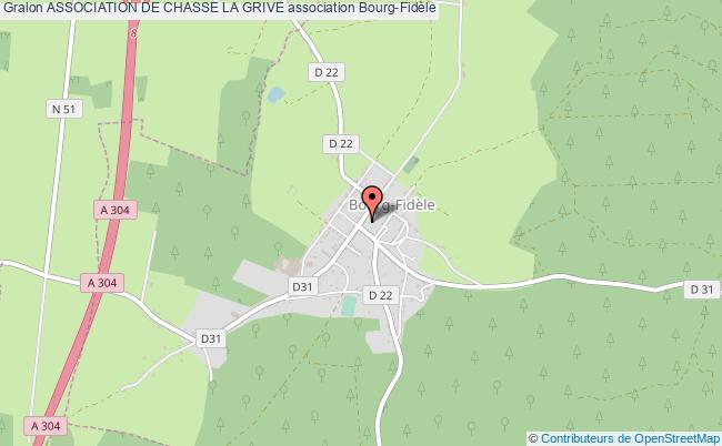 plan association Association De Chasse La Grive Bourg-Fidèle