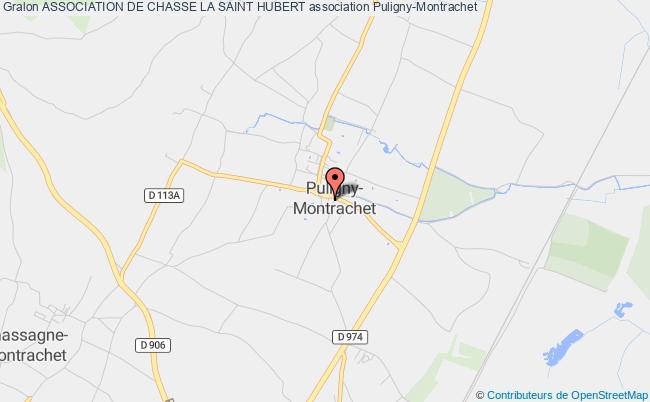 plan association Association De Chasse La Saint Hubert Puligny-Montrachet