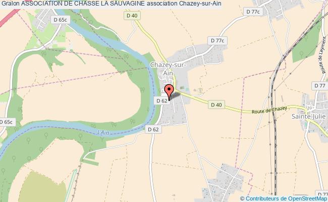 plan association Association De Chasse La Sauvagine Chazey-sur-Ain