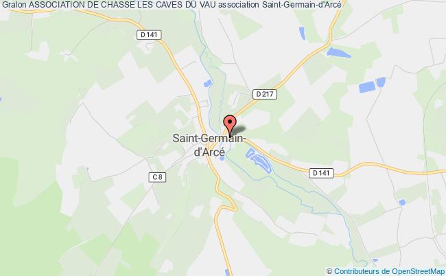 plan association Association De Chasse Les Caves Du Vau Saint-Germain-d'Arcé