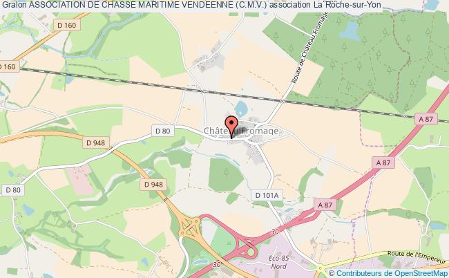 plan association Association De Chasse Maritime Vendeenne (c.m.v.) La    Roche-sur-Yon