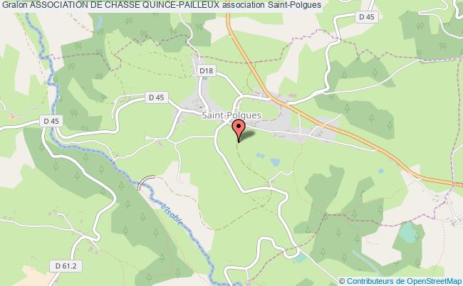 plan association Association De Chasse Quince-pailleux Saint-Polgues
