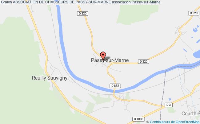 plan association Association De Chasseurs De Passy-sur-marne PASSY-SUR-MARNE