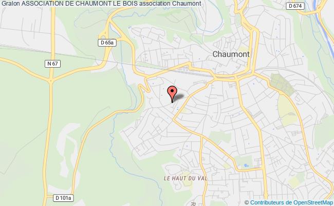 plan association Association De Chaumont Le Bois Chaumont