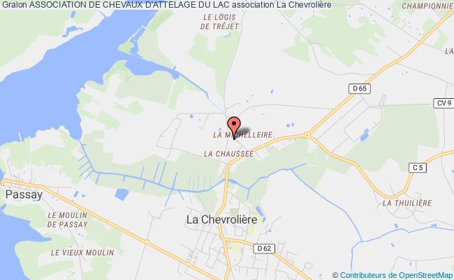 plan association Association De Chevaux D'attelage Du Lac La    Chevrolière