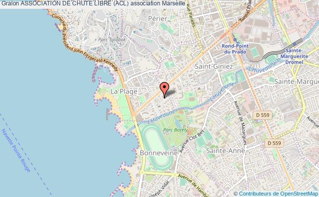 plan association Association De Chute Libre (acl) Marseille