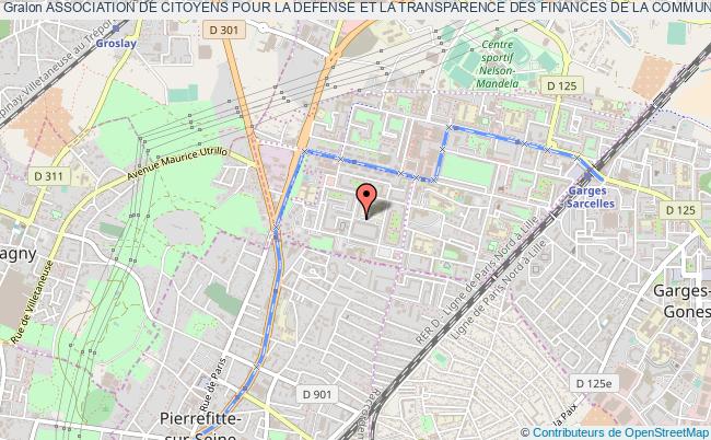 ASSOCIATION DE CITOYENS POUR LA DEFENSE ET LA TRANSPARENCE DES FINANCES DE LA COMMUNE DE SARCELLES (A.C.D.TRA.FI.C.S.)