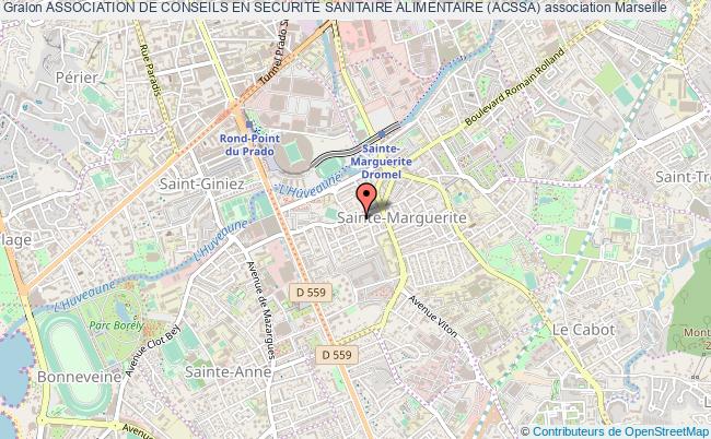 plan association Association De Conseils En Securite Sanitaire Alimentaire (acssa) Marseille