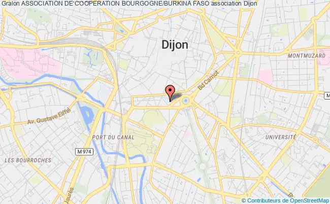 plan association Association De Cooperation Bourgogne/burkina Faso Dijon