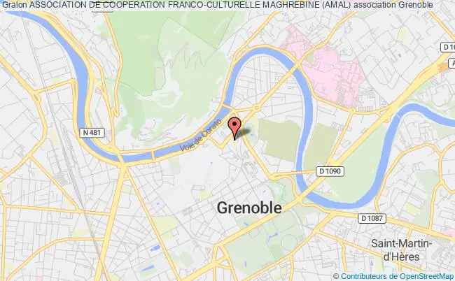 plan association Association De Cooperation Franco-culturelle Maghrebine (amal) Grenoble