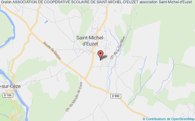 plan association Association De CoopÉrative Scolaire De Saint-michel-d'euzet Saint-Michel-d'Euzet