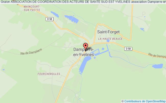 plan association Association De Coordination Des Acteurs De Sante Sud Est Yvelines Dampierre-en-Yvelines