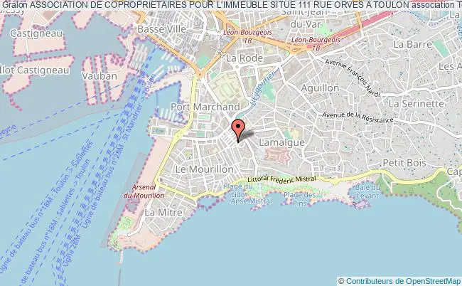 plan association Association De Coproprietaires Pour L'immeuble Situe 111 Rue Orves A Toulon Toulon