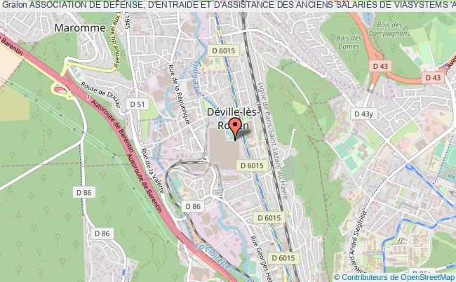 ASSOCIATION DE DEFENSE, D'ENTRAIDE ET D'ASSISTANCE DES ANCIENS SALARIES DE VIASYSTEMS 'ASVIA-SALARIES'